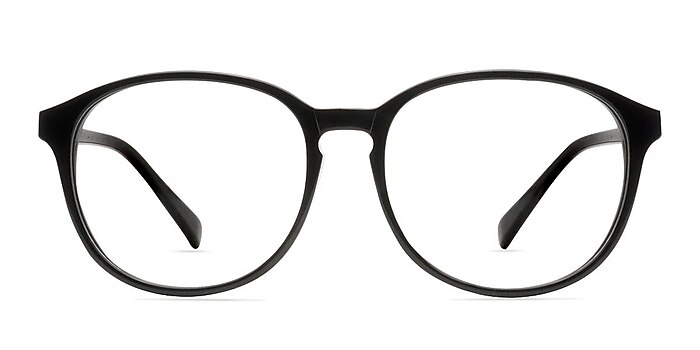 Bliss Black Acetate Eyeglass Frames from EyeBuyDirect