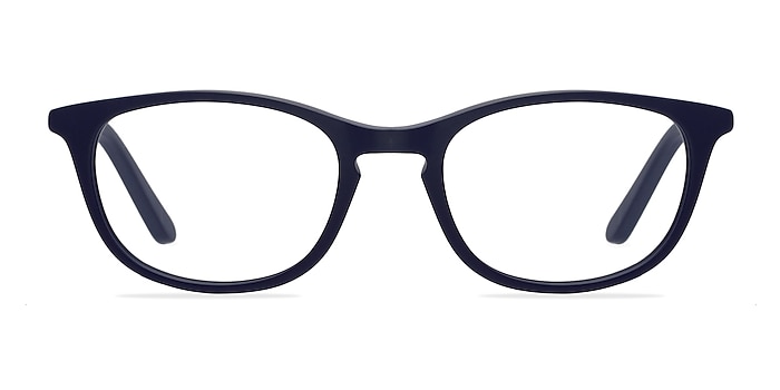 Valentin Navy Acetate Eyeglass Frames from EyeBuyDirect