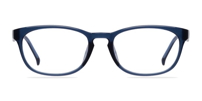 Drums Bleu Plastique Montures de lunettes de vue d'EyeBuyDirect