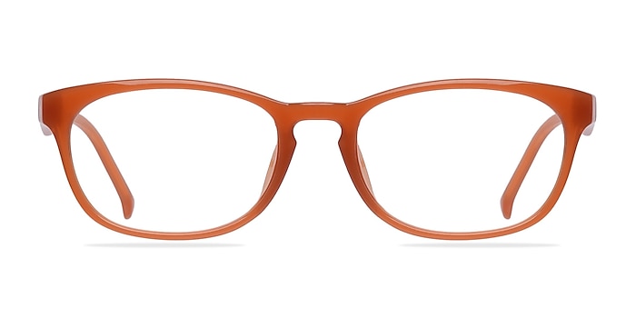 Drums Orange Plastique Montures de lunettes de vue d'EyeBuyDirect