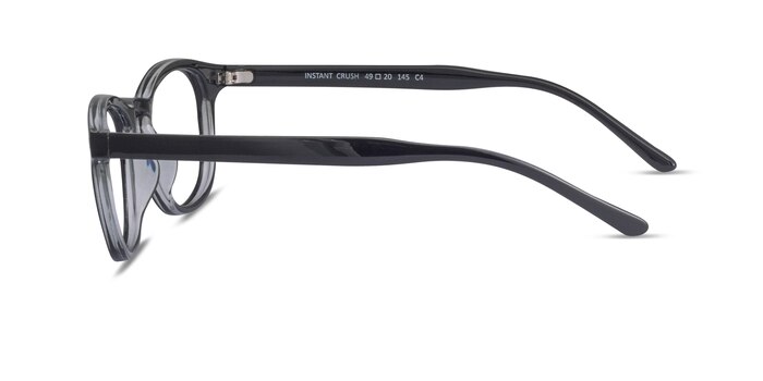 Instant Crush Clear/Black Plastique Montures de lunettes de vue d'EyeBuyDirect