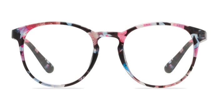 Muse Pink Floral Plastic Eyeglass Frames from EyeBuyDirect