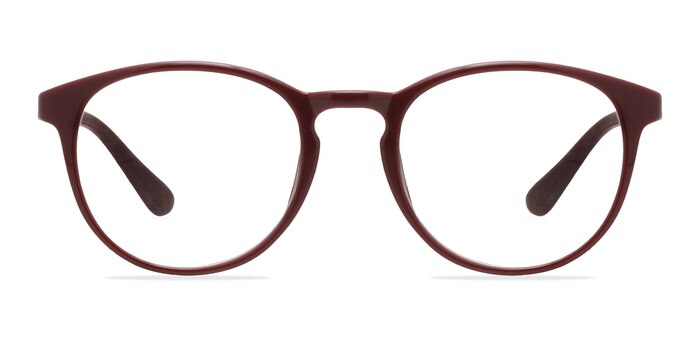 Muse Dark Red Plastic Eyeglass Frames from EyeBuyDirect