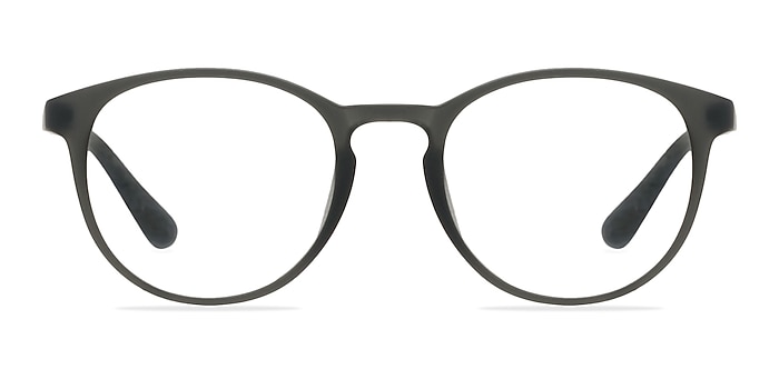 Muse Matte Gray Plastique Montures de lunettes de vue d'EyeBuyDirect