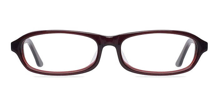 Mexico Burgundy Acetate Eyeglass Frames from EyeBuyDirect
