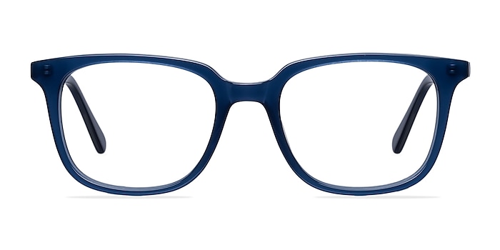 Ornette  Blue  Acetate Eyeglass Frames from EyeBuyDirect