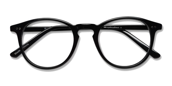 Kyoto prescription eyeglasses ( Black )
