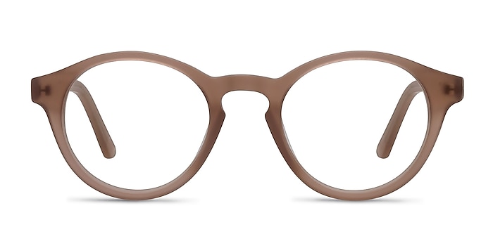 Dreamy  Matte Brown  Acetate Eyeglass Frames from EyeBuyDirect