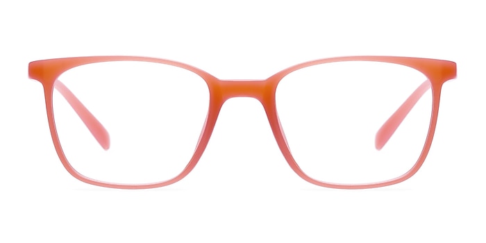Champ Matte Peach Plastic Eyeglass Frames from EyeBuyDirect