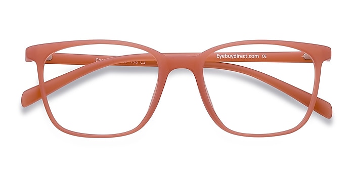 Matte Peach Champ -  Plastic Eyeglasses