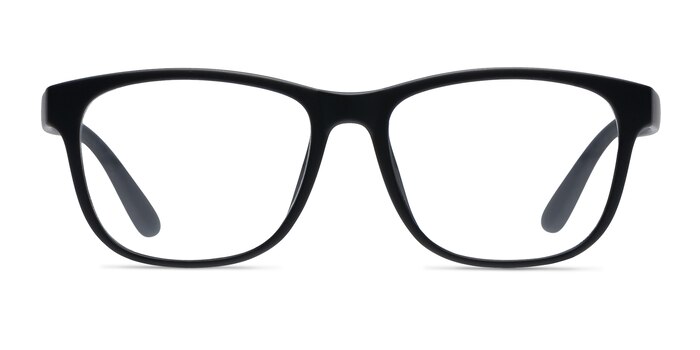 Milo Matte Black Plastic Eyeglass Frames from EyeBuyDirect