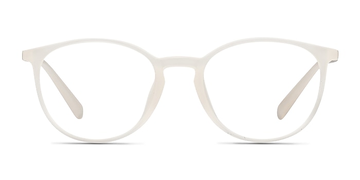 Dinah Blanc Plastique Montures de lunettes de vue d'EyeBuyDirect