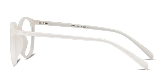 Dinah Blanche Plastique Montures de lunettes de vue d'EyeBuyDirect