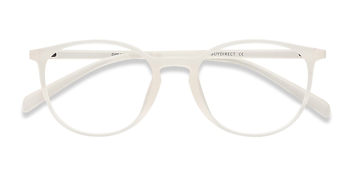 White Dinah -  Classic Plastic Eyeglasses