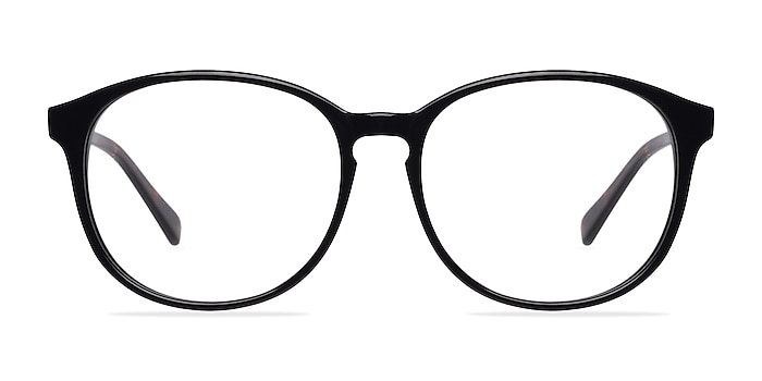 Carmen Black/Tortoise Acetate Eyeglass Frames from EyeBuyDirect