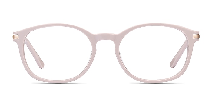 New Bedford Faded Rose Acetate-metal Montures de lunettes de vue d'EyeBuyDirect
