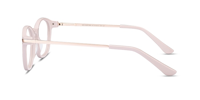 New Bedford Faded Rose Acetate-metal Montures de lunettes de vue d'EyeBuyDirect