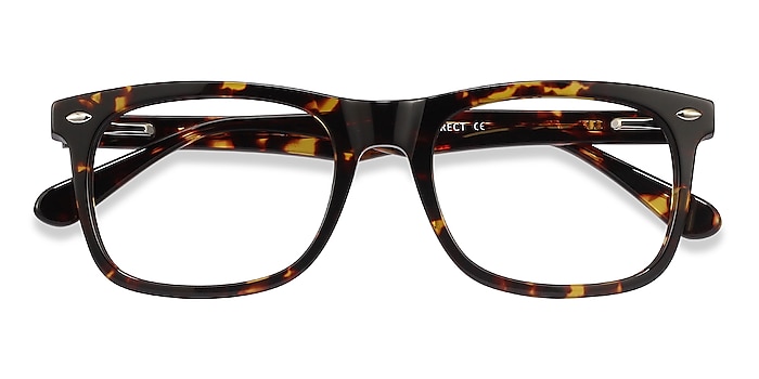 Tortoise Sam -  Geek Acetate Eyeglasses