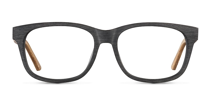 White Pine Noir Acétate Montures de lunettes de vue d'EyeBuyDirect