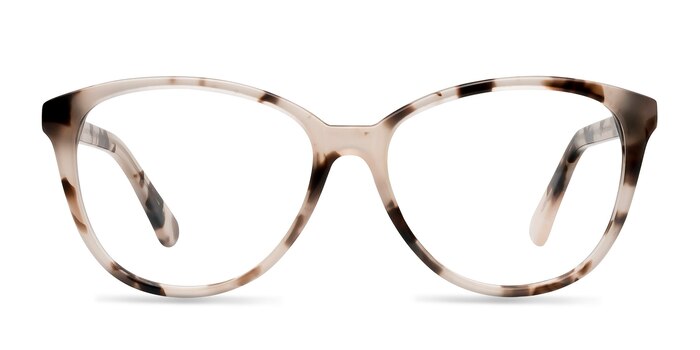 Hepburn Ivory Tortoise Acetate Eyeglass Frames from EyeBuyDirect
