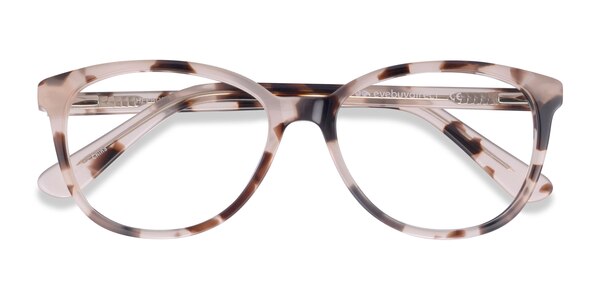 Hepburn prescription eyeglasses (Ivory Tortoise)