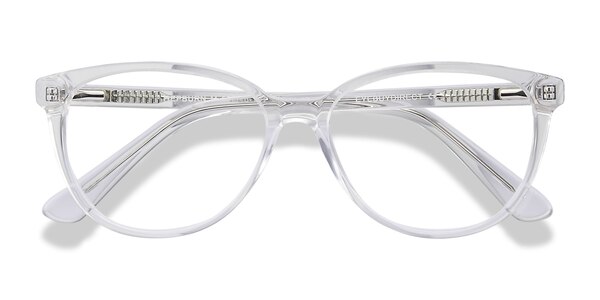Hepburn prescription eyeglasses (Clear)