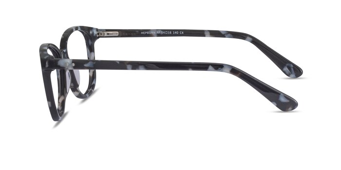 Hepburn Gray Floral Acetate Eyeglass Frames from EyeBuyDirect