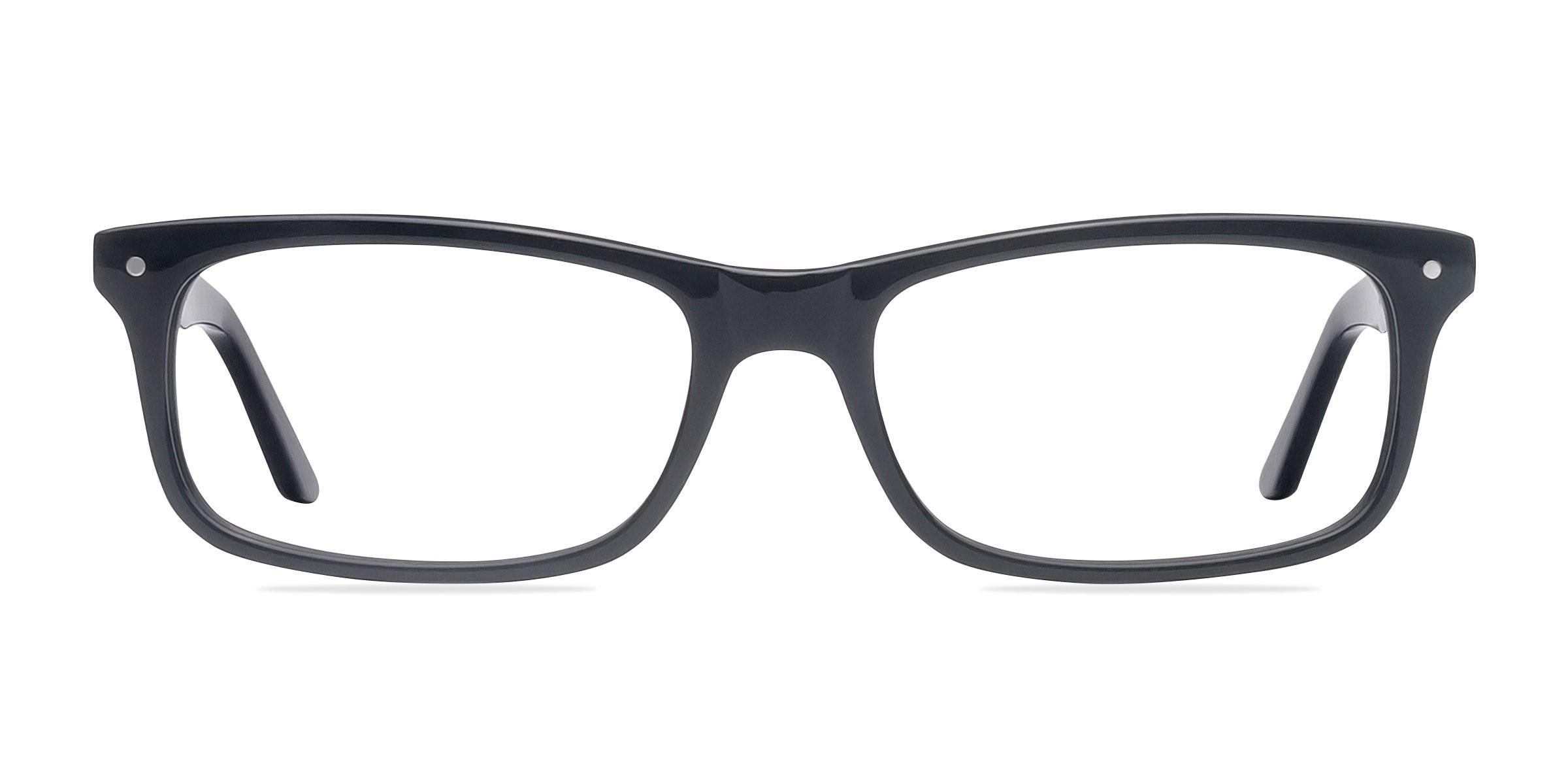 Mandi Rectangle Black Full Rim Eyeglasses | Eyebuydirect