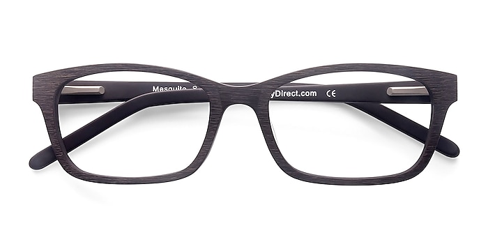 Coffee Mesquite -  Classic Wood Texture Eyeglasses