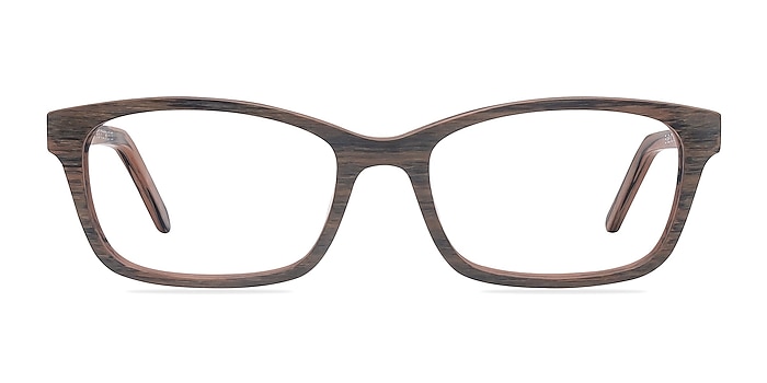 Mesquite Brun Acétate Montures de lunettes de vue d'EyeBuyDirect