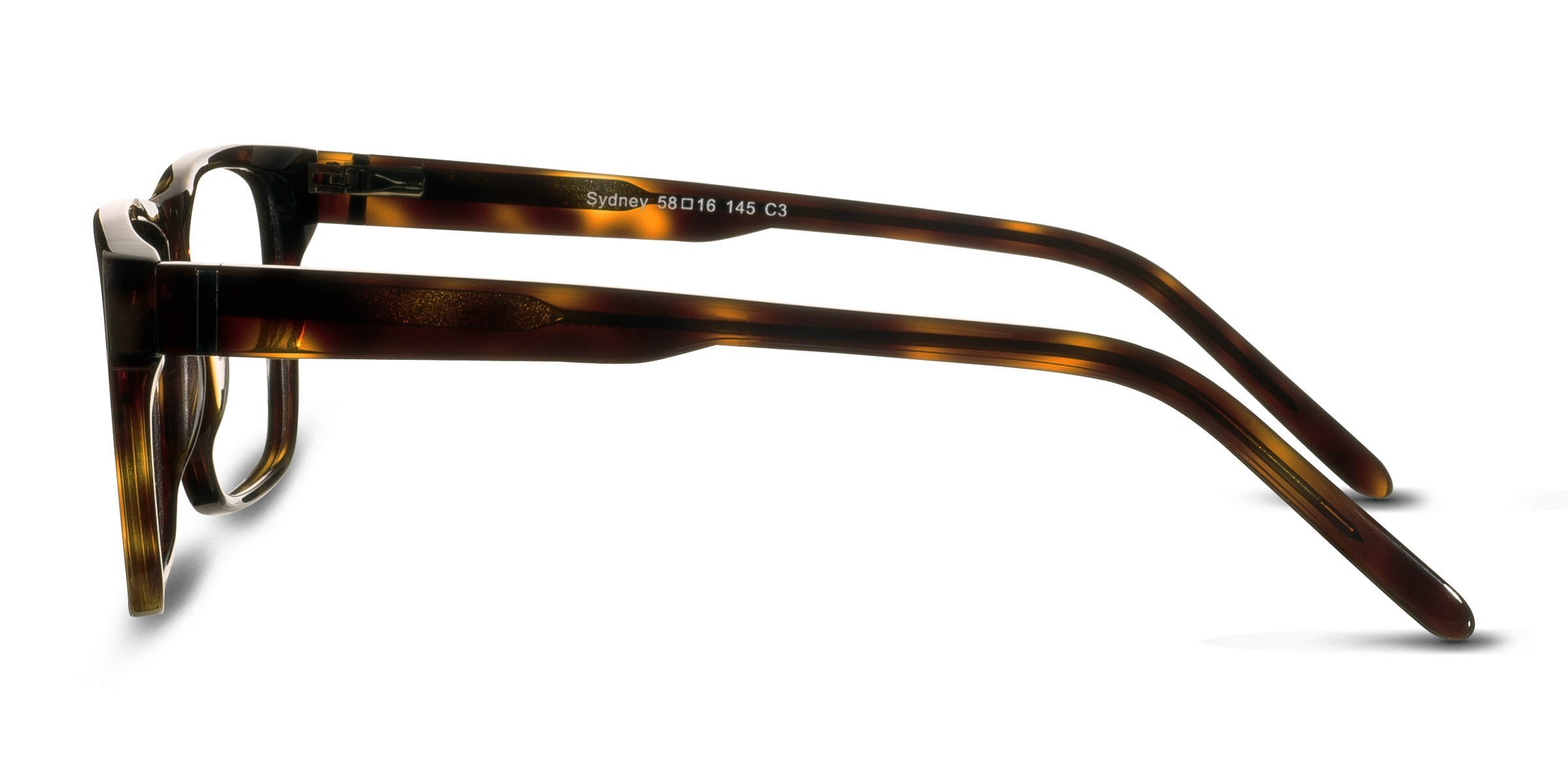 Sydney Rectangle Tortoise Full Rim Eyeglasses Eyebuydirect