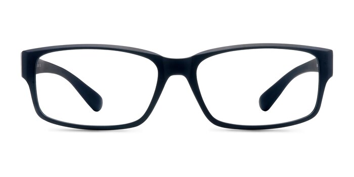 Apollo Matte Navy Plastic Eyeglass Frames from EyeBuyDirect