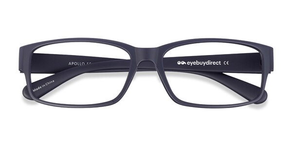 Apollo prescription eyeglasses (Matte Navy)