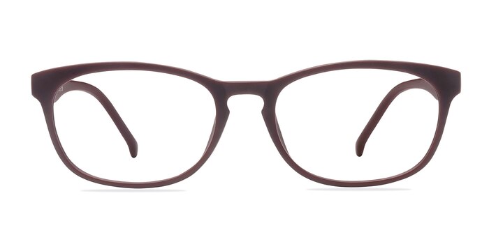 Drums Dark Red Plastique Montures de lunettes de vue d'EyeBuyDirect