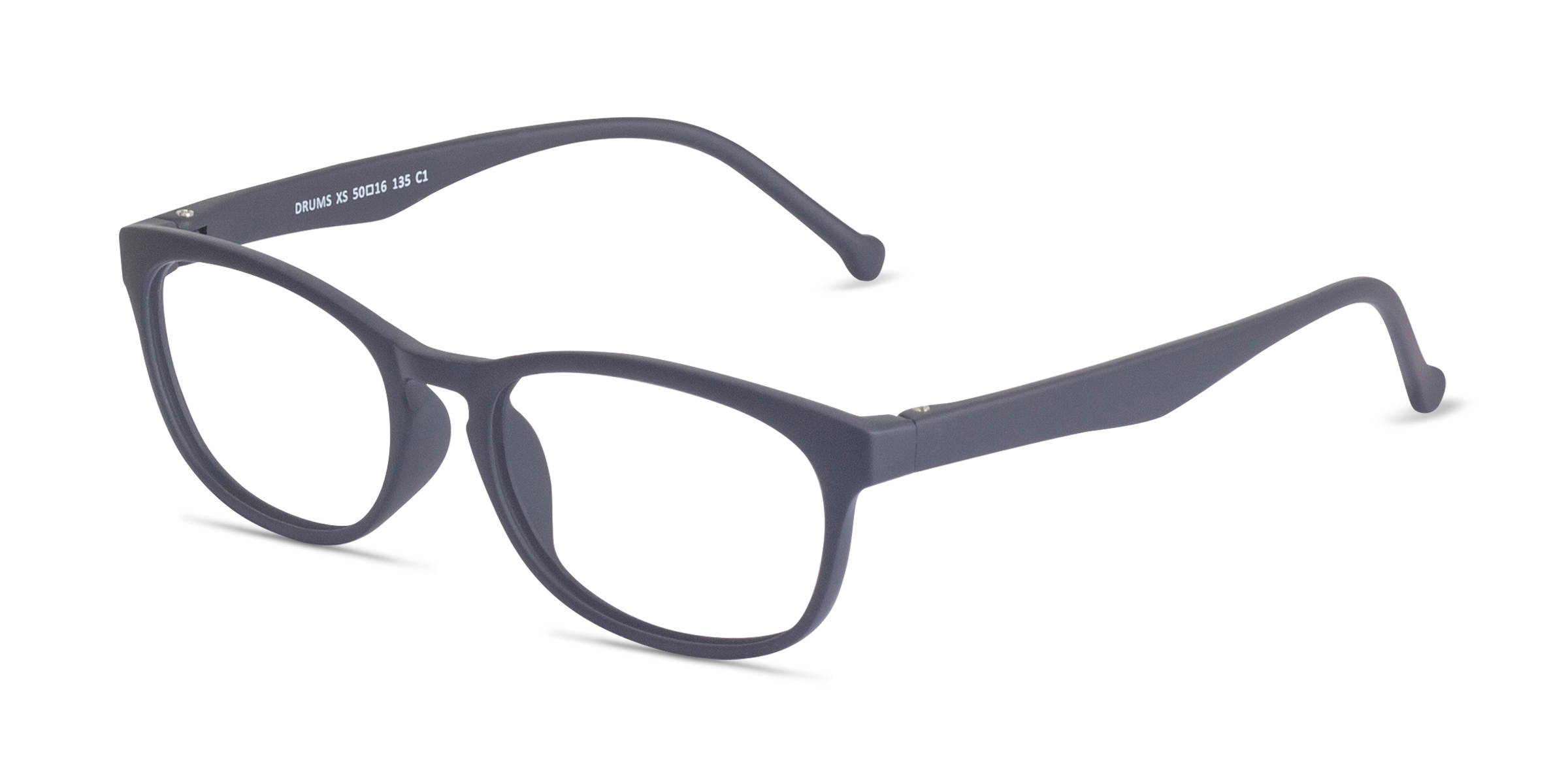 Drums Oval Navy Full Rim Eyeglasses Eyebuydirect