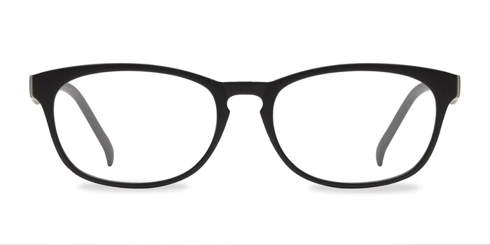Drums Matte Black Plastique Montures de lunettes de vue d'EyeBuyDirect