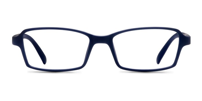 Ricki Matte Navy Plastique Montures de lunettes de vue d'EyeBuyDirect