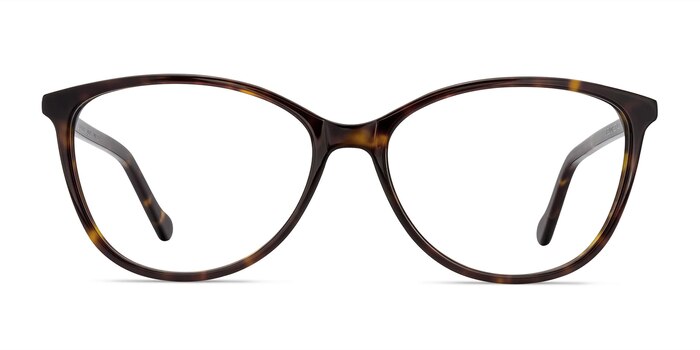 Charlize Tortoise Acetate Eyeglass Frames from EyeBuyDirect