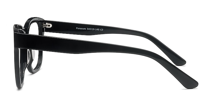 Panoram Black Acetate Eyeglass Frames from EyeBuyDirect
