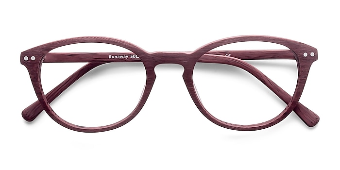 Burgundy Runaway -  Fashion Acetate Eyeglasses
