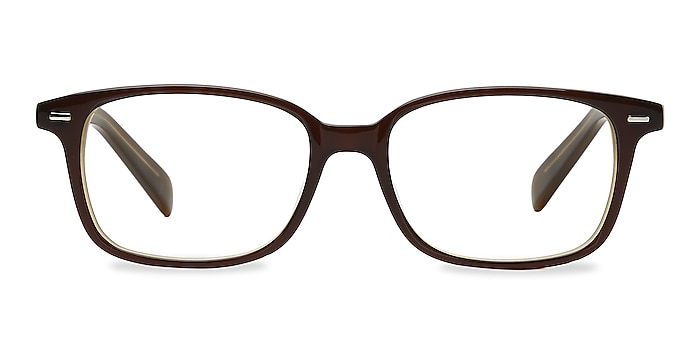 Sway Brown Acetate Eyeglass Frames from EyeBuyDirect
