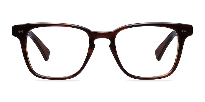 Samson Brun Acétate Montures de lunettes de vue d'EyeBuyDirect