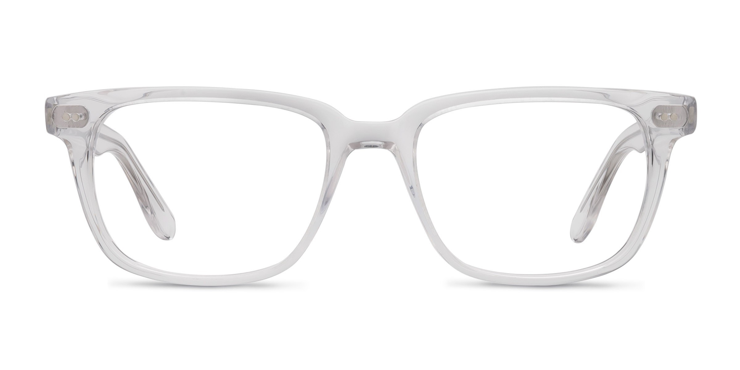 Pacific Rectangle Clear Full Rim Eyeglasses | Eyebuydirect Canada
