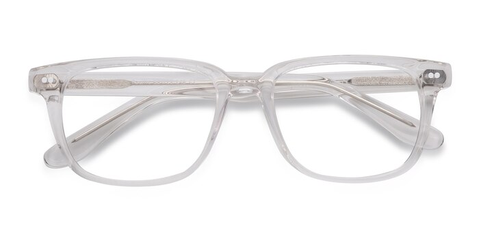 Clear Pacific -  Geek Acetate Eyeglasses