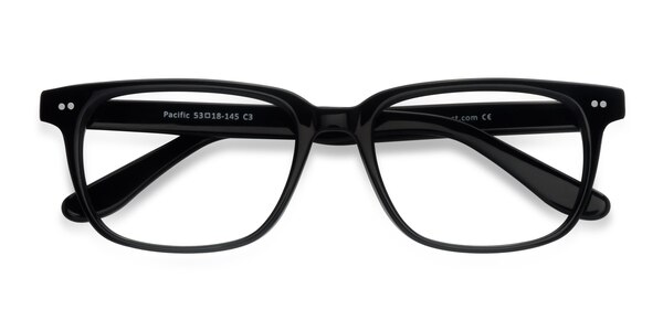Pacific prescription eyeglasses (Black)
