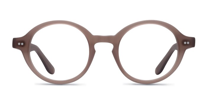 Aprem Matte Brown Acétate Montures de lunettes de vue d'EyeBuyDirect