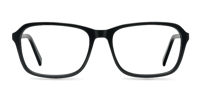 Fleche Black Acetate Eyeglass Frames from EyeBuyDirect