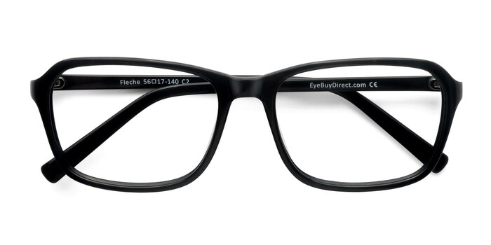 Black Fleche -  Fashion Acetate Eyeglasses