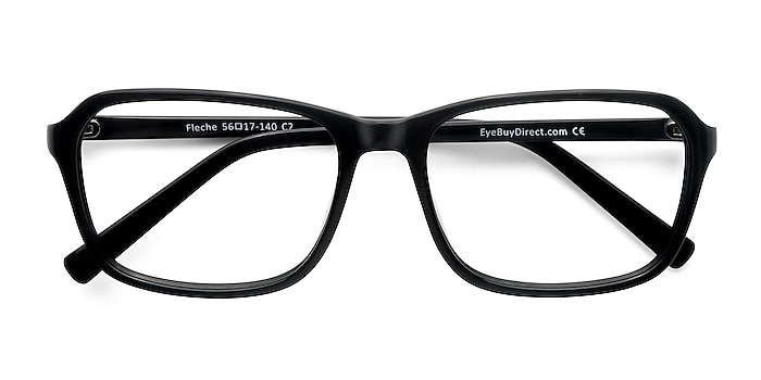 Black Fleche -  Fashion Acetate Eyeglasses