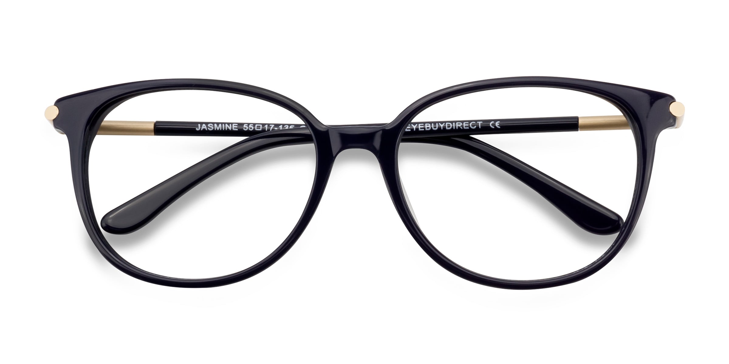 Jasmine Cat Eye Bleu marine Monture Lunettes de vue Pour Femmes